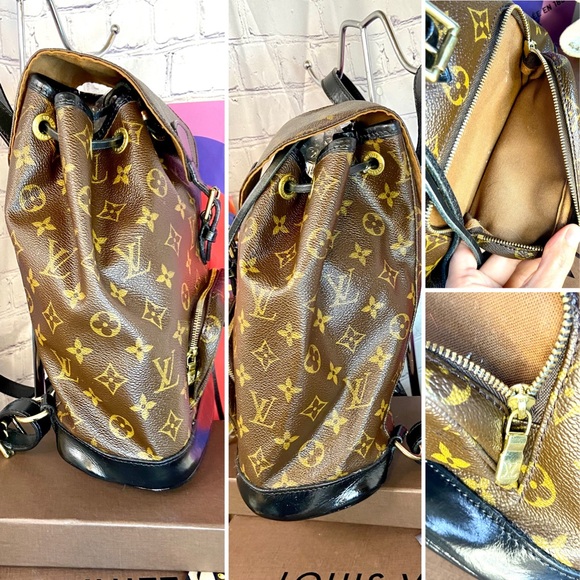 Louis Vuitton Montsouris MM backpack custom - Picture 4 of 16